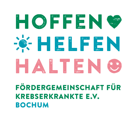 Das Logo der Fördergemeinschaft für Krebserkrankte e.V. in Bochum.